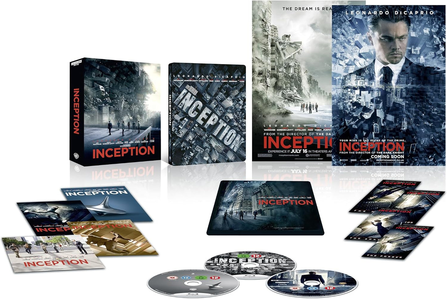 Inception Película 4K + Blu-ray Ultimate Collector Edition