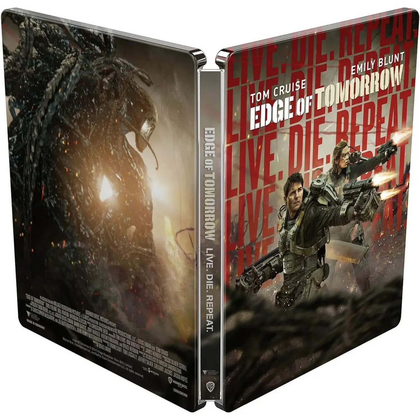 Edge of Tomorrow Steelbook 4K + Blu-ray