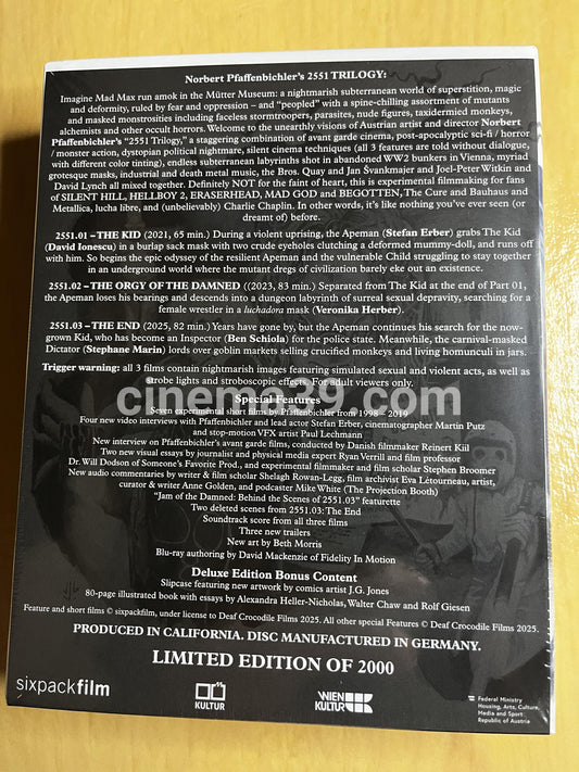 The 2551 Trilogy Edición Deluxe Limitada