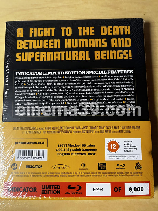 La Mujeres Pantera Blu-ray Edición Limitada Indicator