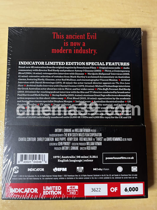 Thirst Película 4K Edición Limitada Indicator