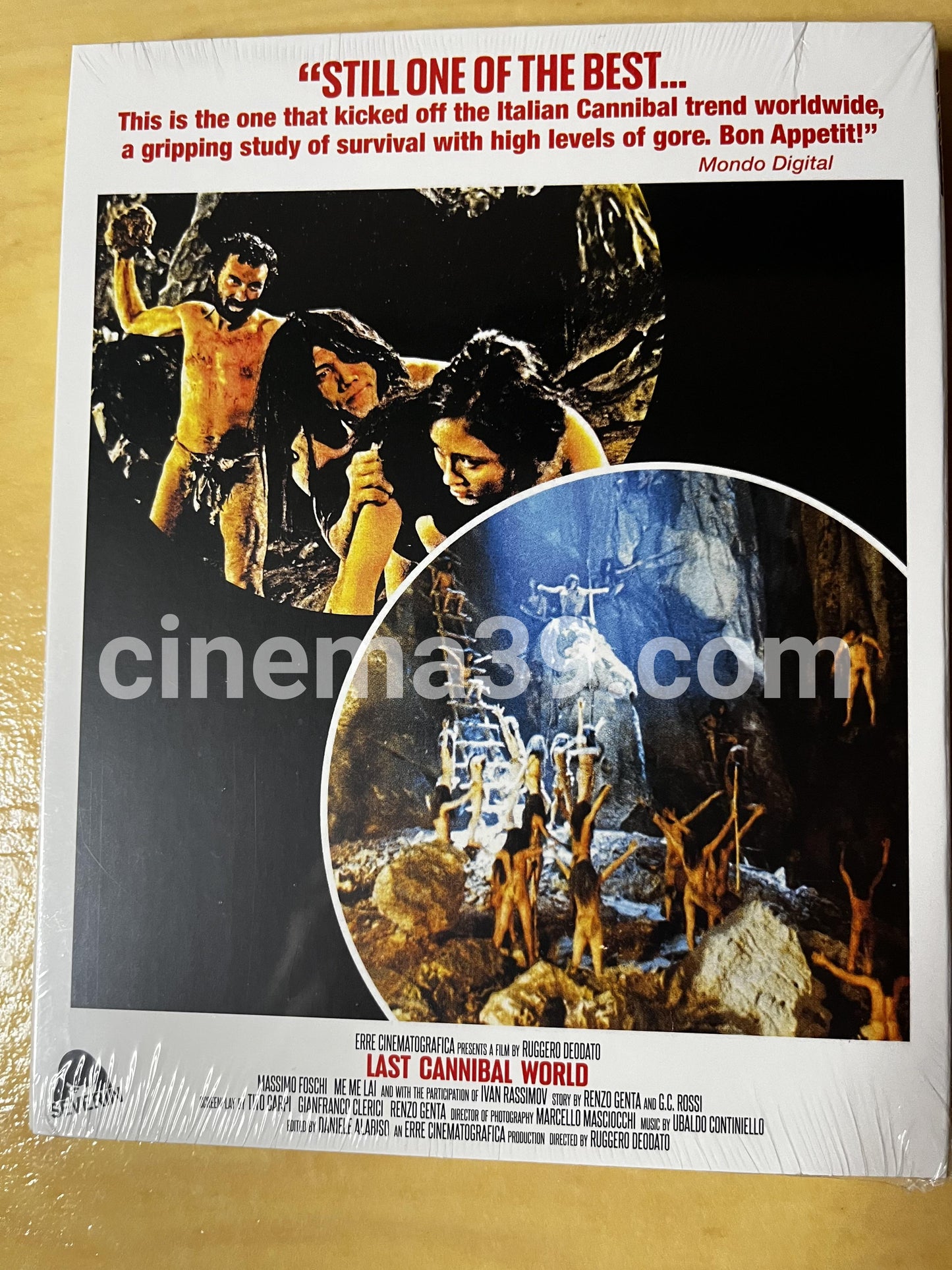 Last Cannibal World Película 4K + Blu-ray con libreto y slipcover Edición Limitada