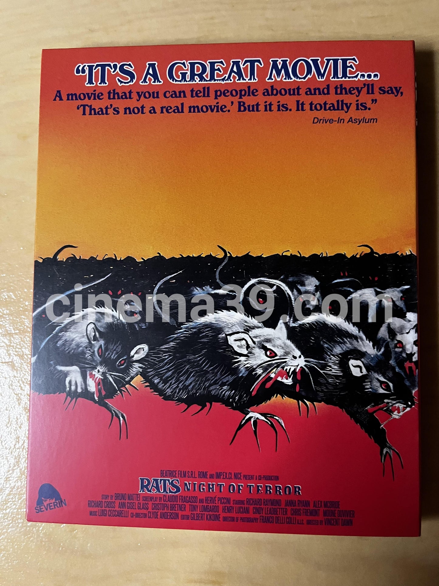 Rats Night of Terror Película 4K + Blu-ray + CD Edición Limitada