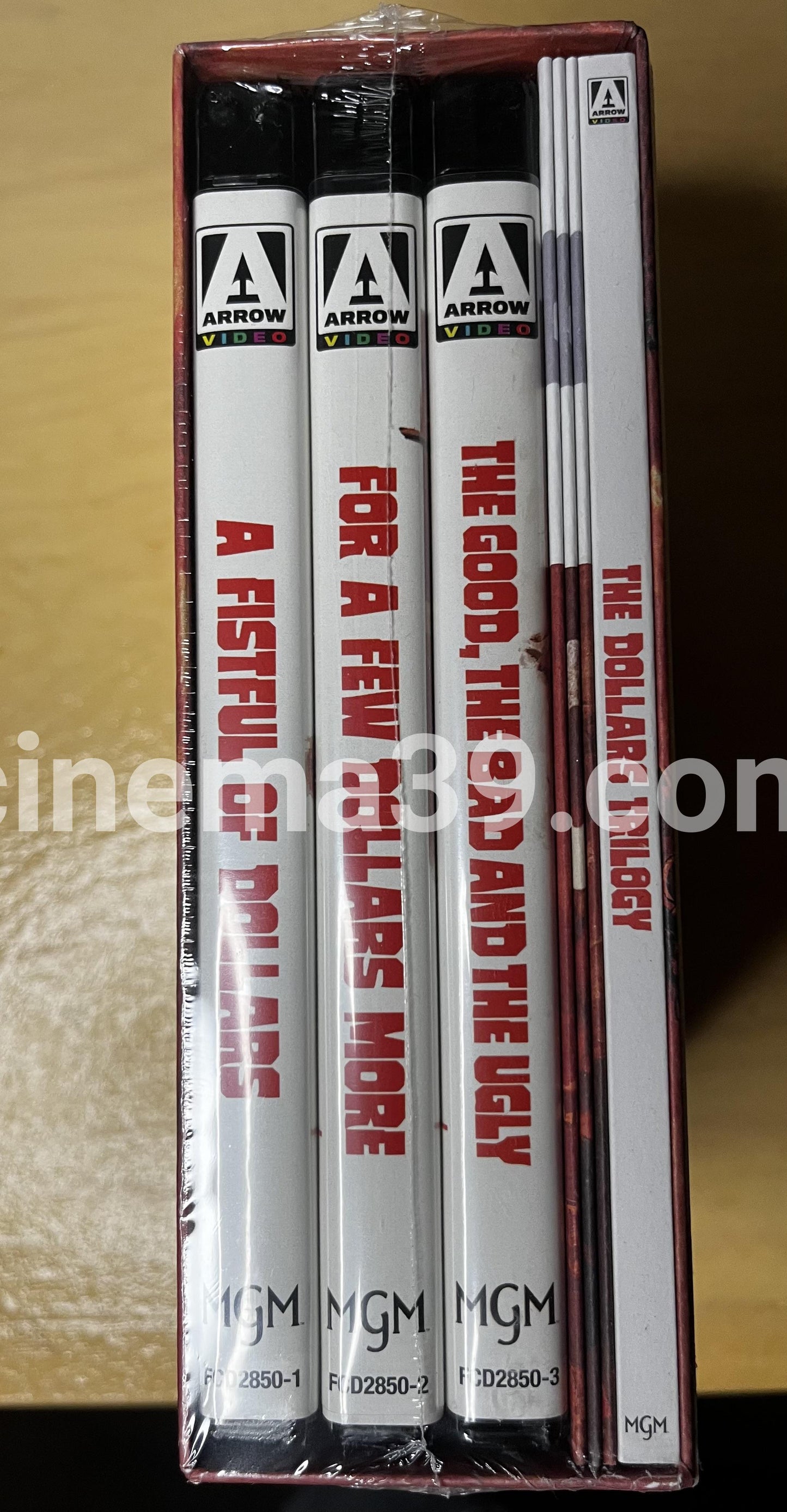 The Dollars Trilogía Películas 4K Arrow Video Edición Limitada