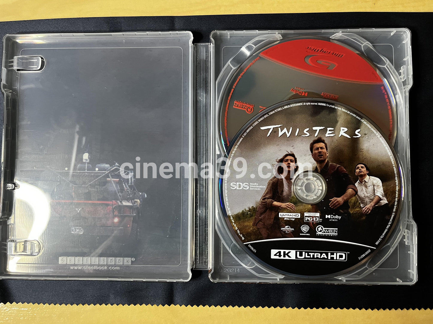 Twisters 4K Steelbook + Blu-ray