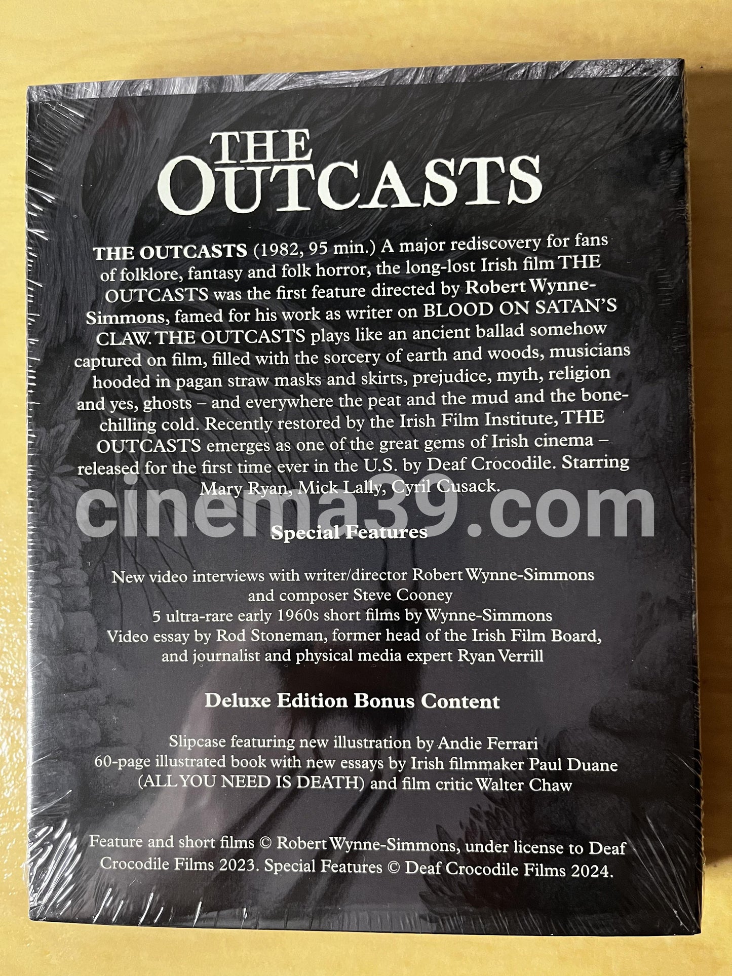 The Outcasts Película Blu-ray Edición Deluxe Limitada