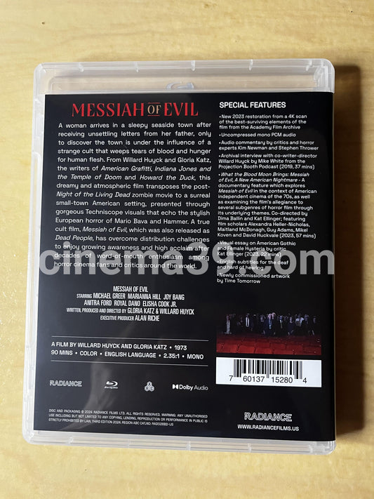 Messiah of Evil Película Blu-ray Radiance Films
