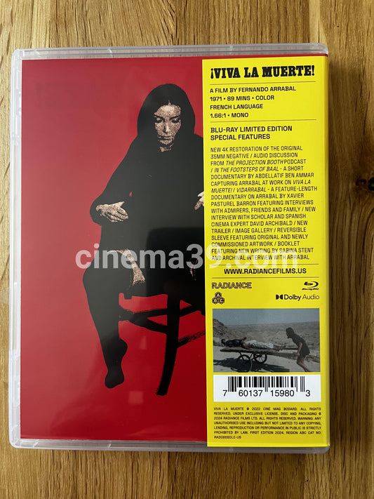 Viva La Muerte Edición Limitada Blu-ray
