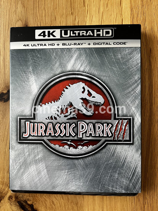 Jurassic Park III con Slip 4K UHD + Blu-ray + Digital