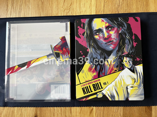 Kill Bill Vol. 1 4K Steelbook + Blu-ray