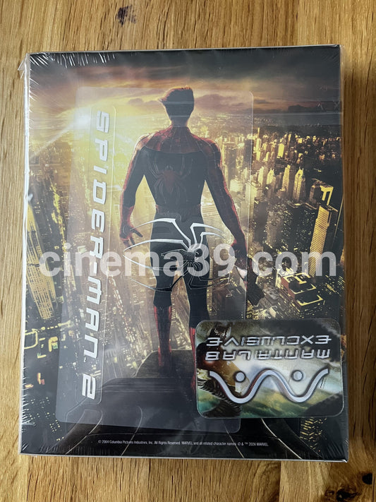 Spider-Man 2 Steelbook 4K UHD + Blu-ray Manta Lab Full Slip ME#98