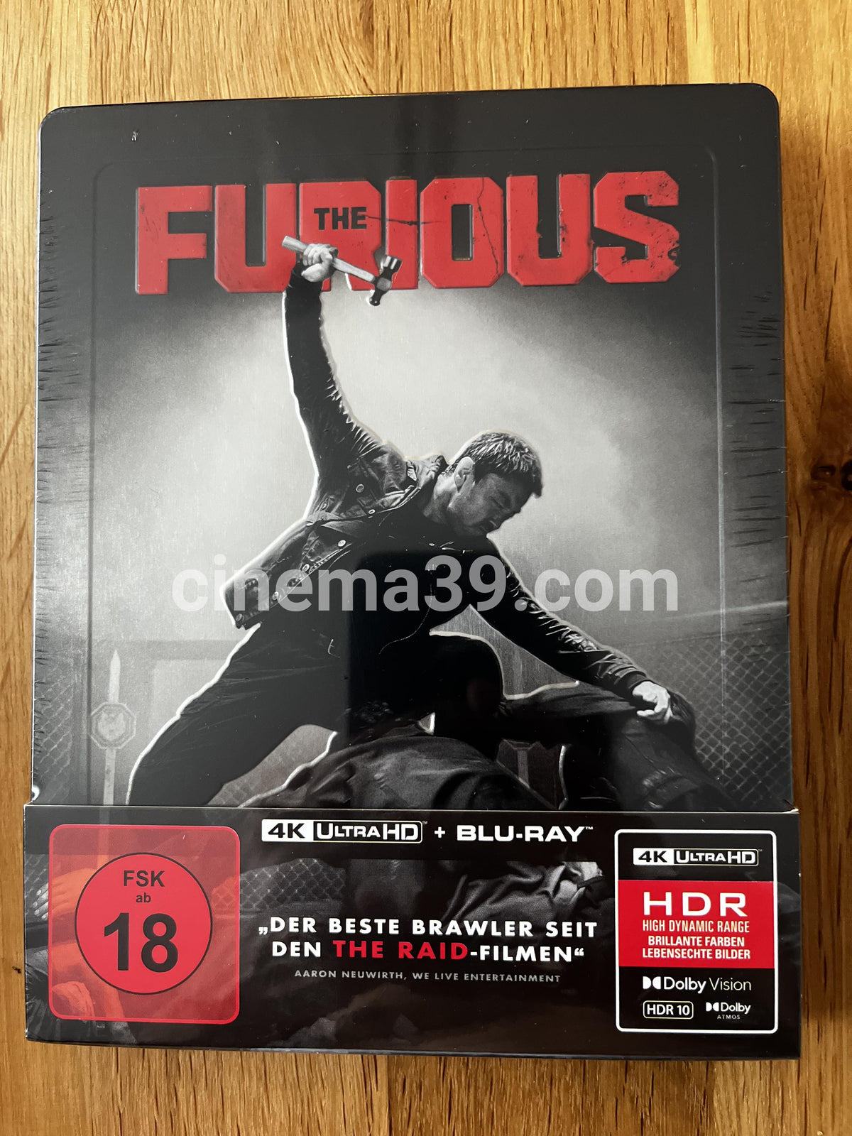 Furious Steelbook Película 4K UHD + Blu-ray
