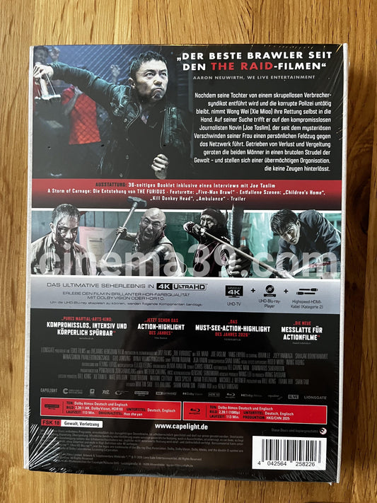 Furious Mediabook Película 4K UHD + Blu-ray