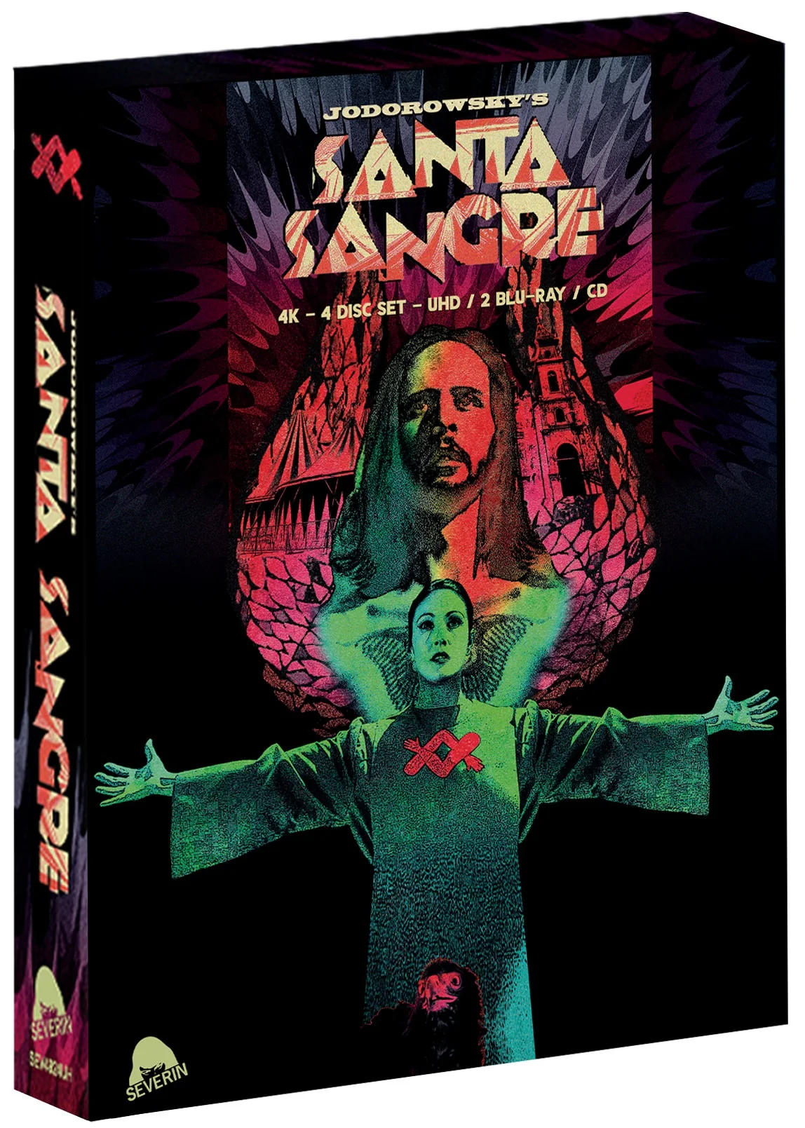 Santa Sangre Película 4K + Blu-ray Digipack