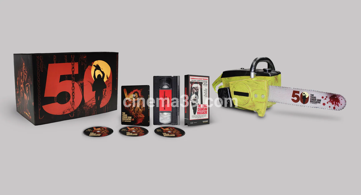 TEXAS CHAIN SAW MASSACRE 50TH ANNIVERSARY CHAINSAW