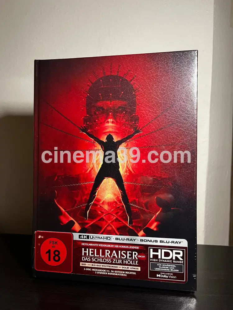 Hellraiser Mediabook Cover D 4K Película Edición Limitada 4K Limited Edition