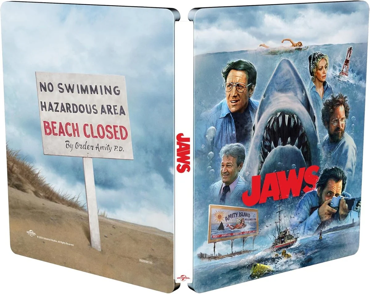 Jaws 4K Steelbook + Blu-ray + Digital Edición 50 Aniversario