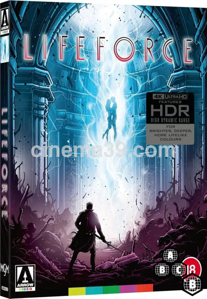 Lifeforce Película 4K Arrow Video UK 4K Limited Edition