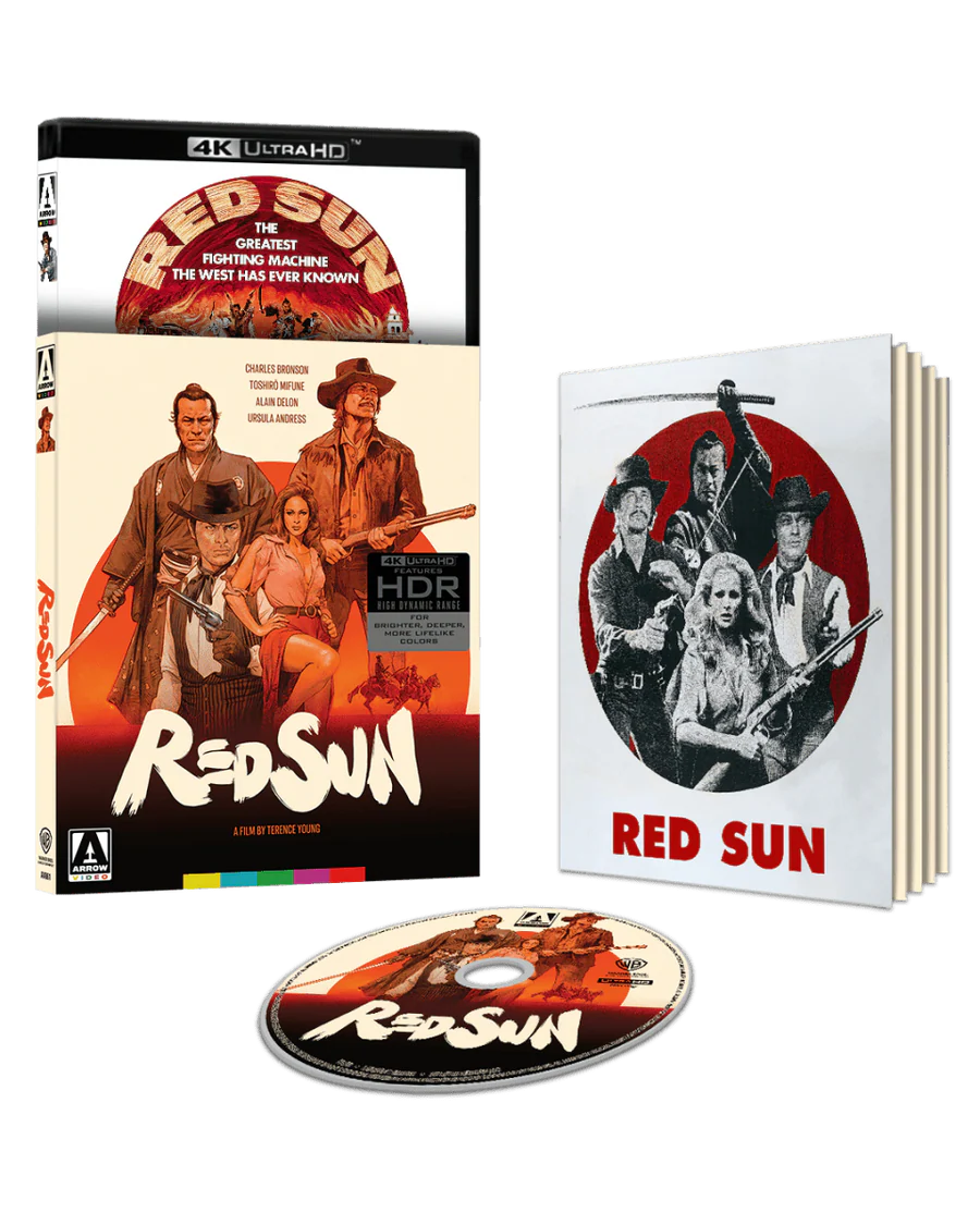 Red Sun Película 4K + Blu-ray Edición Limitada Arrow Video