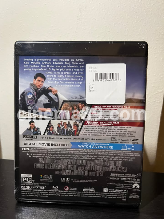 Top Gun Película 4K + Blu-ray + Digital