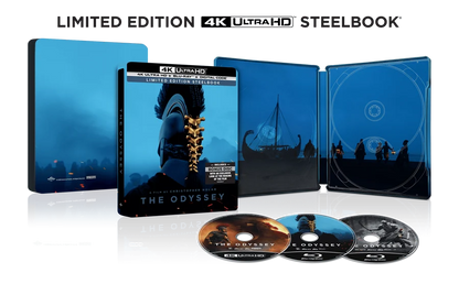 The Odyssey Steelbook 4K + Blu-ray + Digital