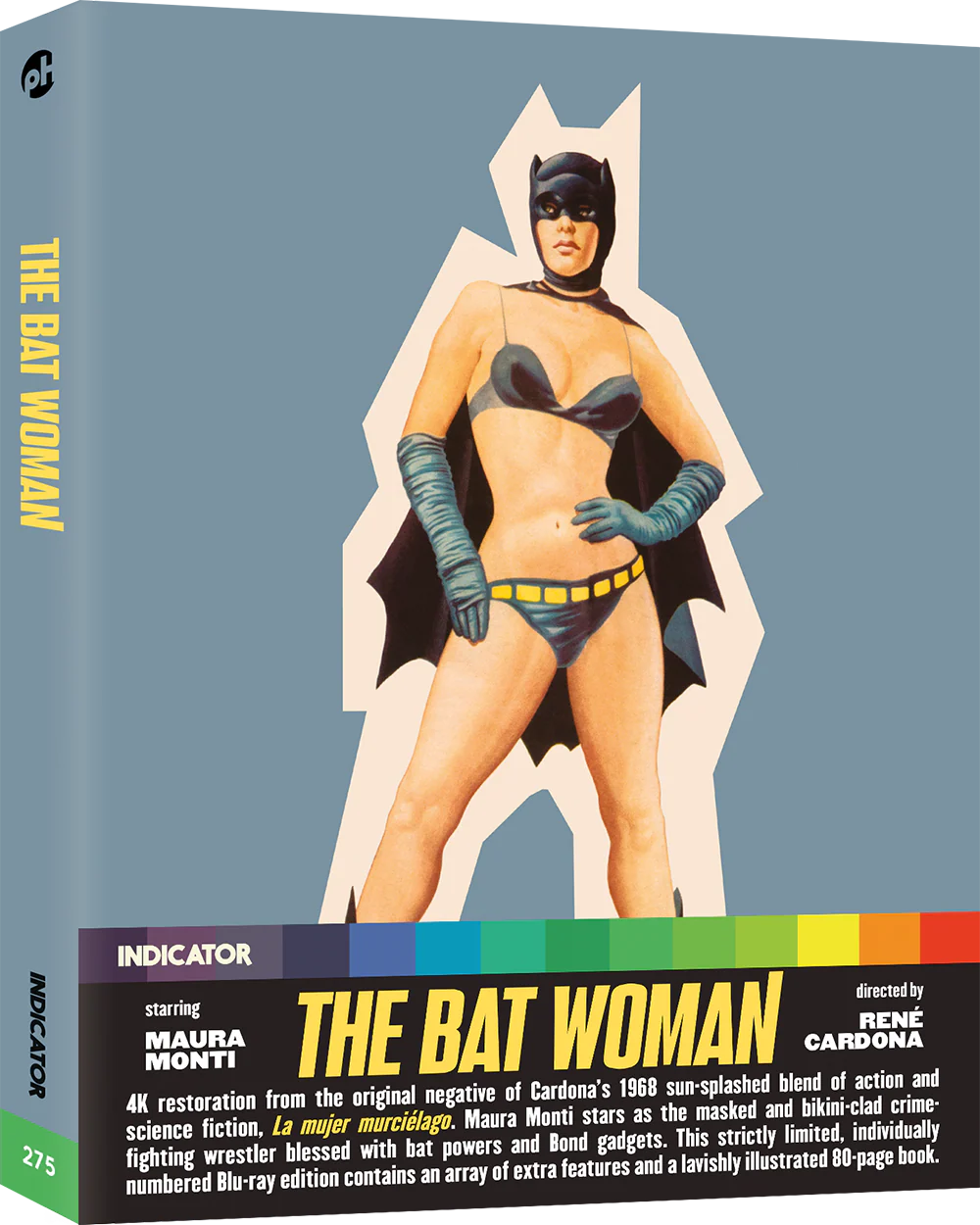 La Mujer Murciélago Película Blu-ray Edicion Limitada Indicator