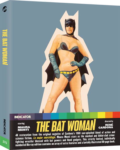 La Mujer Murciélago Película Blu-ray Edicion Limitada Indicator