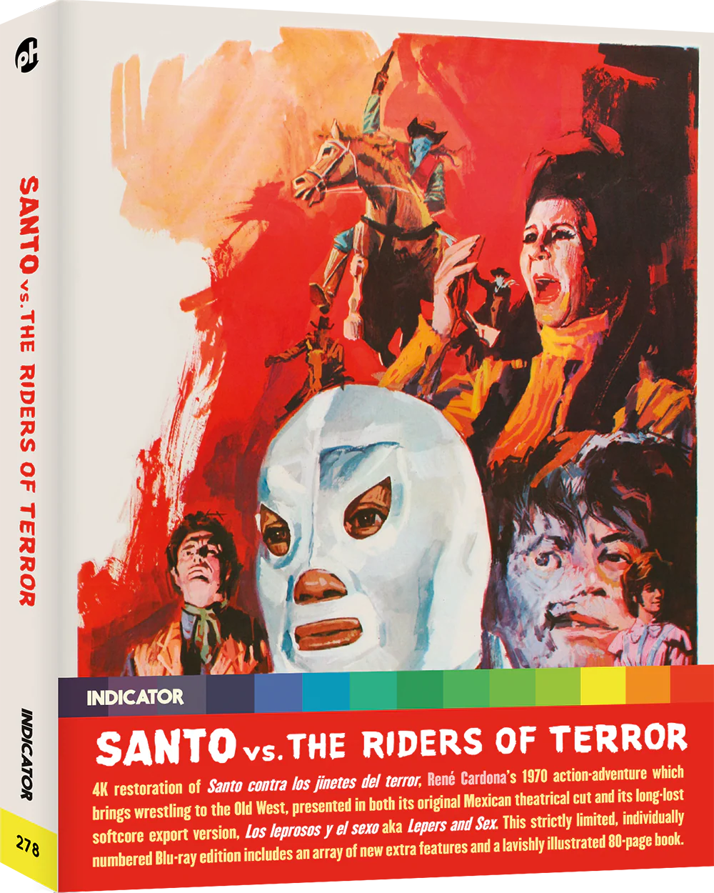 Santo Contra los Jinetes del Terror Película Blu-ray Edición Limitada Indicator