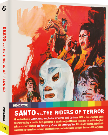 Santo Contra los Jinetes del Terror Película Blu-ray Edición Limitada Indicator