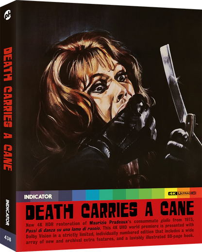 Death Carries a Cane Película 4K Edición Limitada Indicator