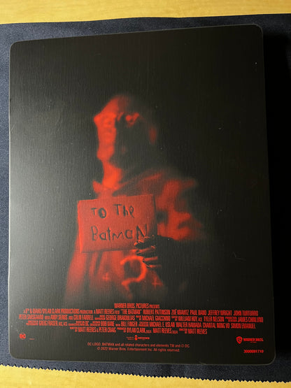 The Batman Steelbook 4K + Blu-ray Best Buy Exclusive