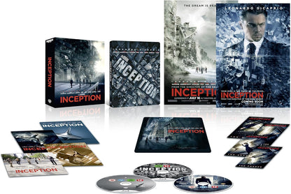 Inception Película 4K + Blu-ray Ultimate Collector Edition