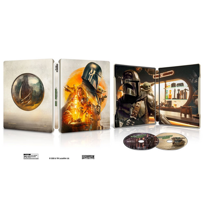 The Mandalorian And Grogu Steelbook 4K UHD + Blu-ray + Digital