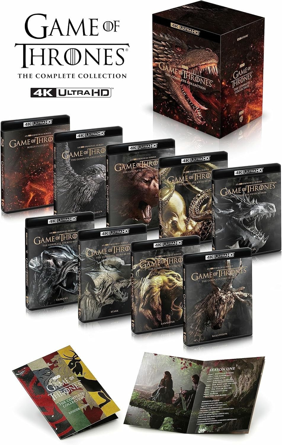 [Nuevo] Game of Thrones: La colección completa 4K