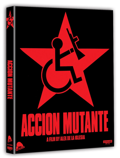 Acción Mutante Película 4K + Blu-ray