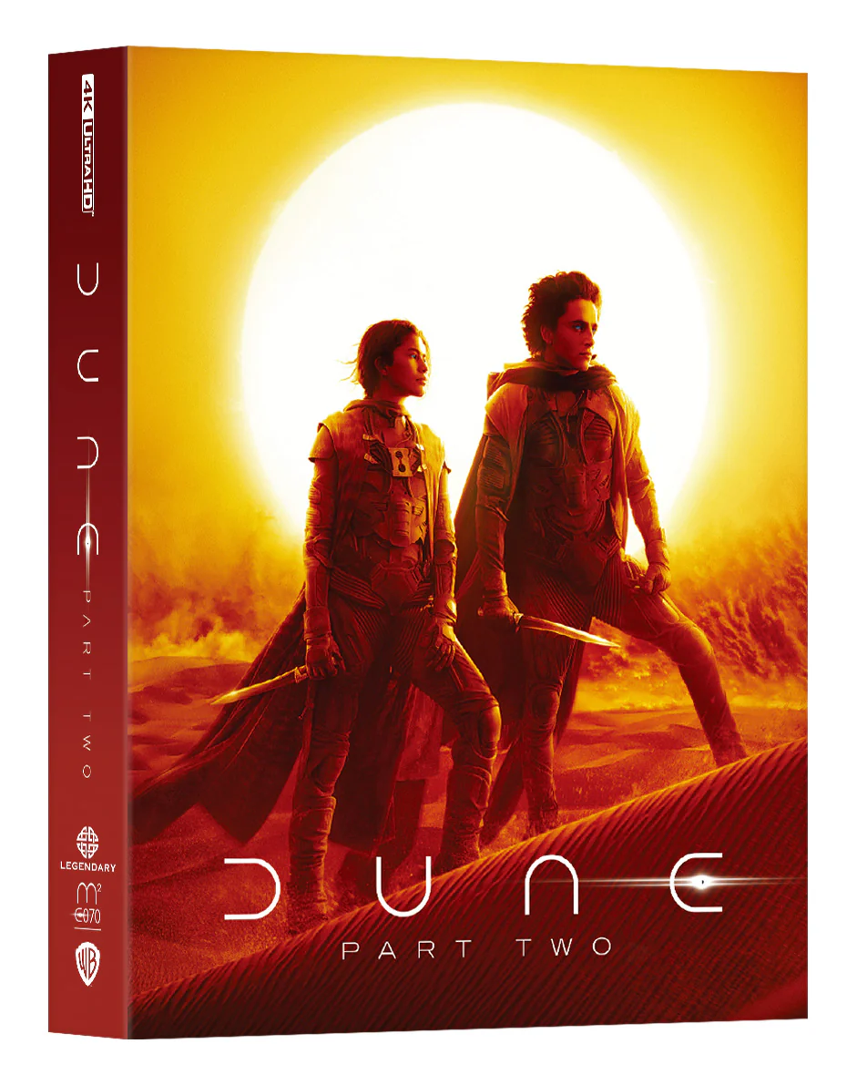 Dune: Part Two 4K Blu-ray Steelbook Manta Lab Exclusive ME#70 Double Lenticular Full Slip A