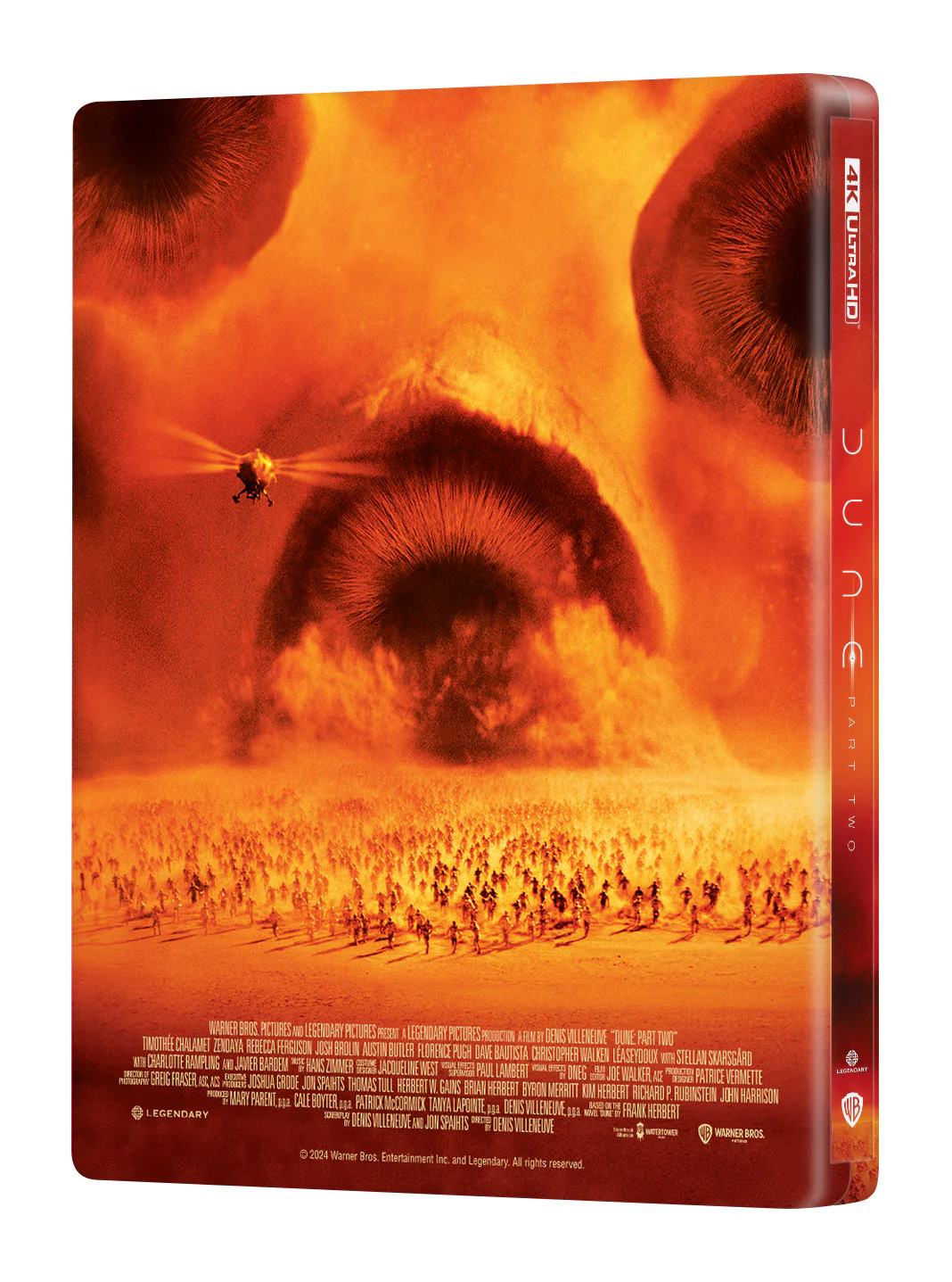 Dune: Part Two 4K Blu-ray Steelbook Manta Lab Exclusive ME#70 Double Lenticular Full Slip A