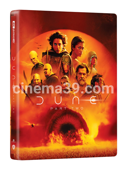 Dune: Part Two 4K Blu-ray Steelbook Manta Lab Exclusive ME#70 Double Lenticular Full Slip B