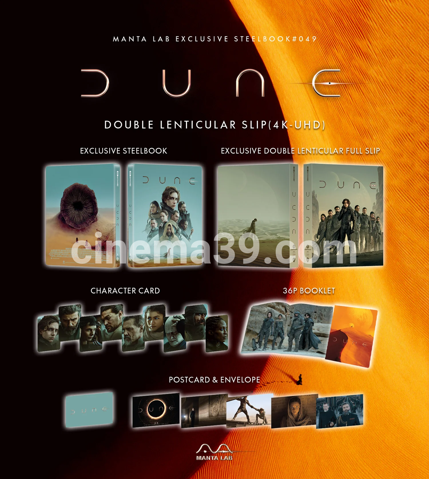 Dune Steelbook (Lenticular Doble Full Slip) ME#49