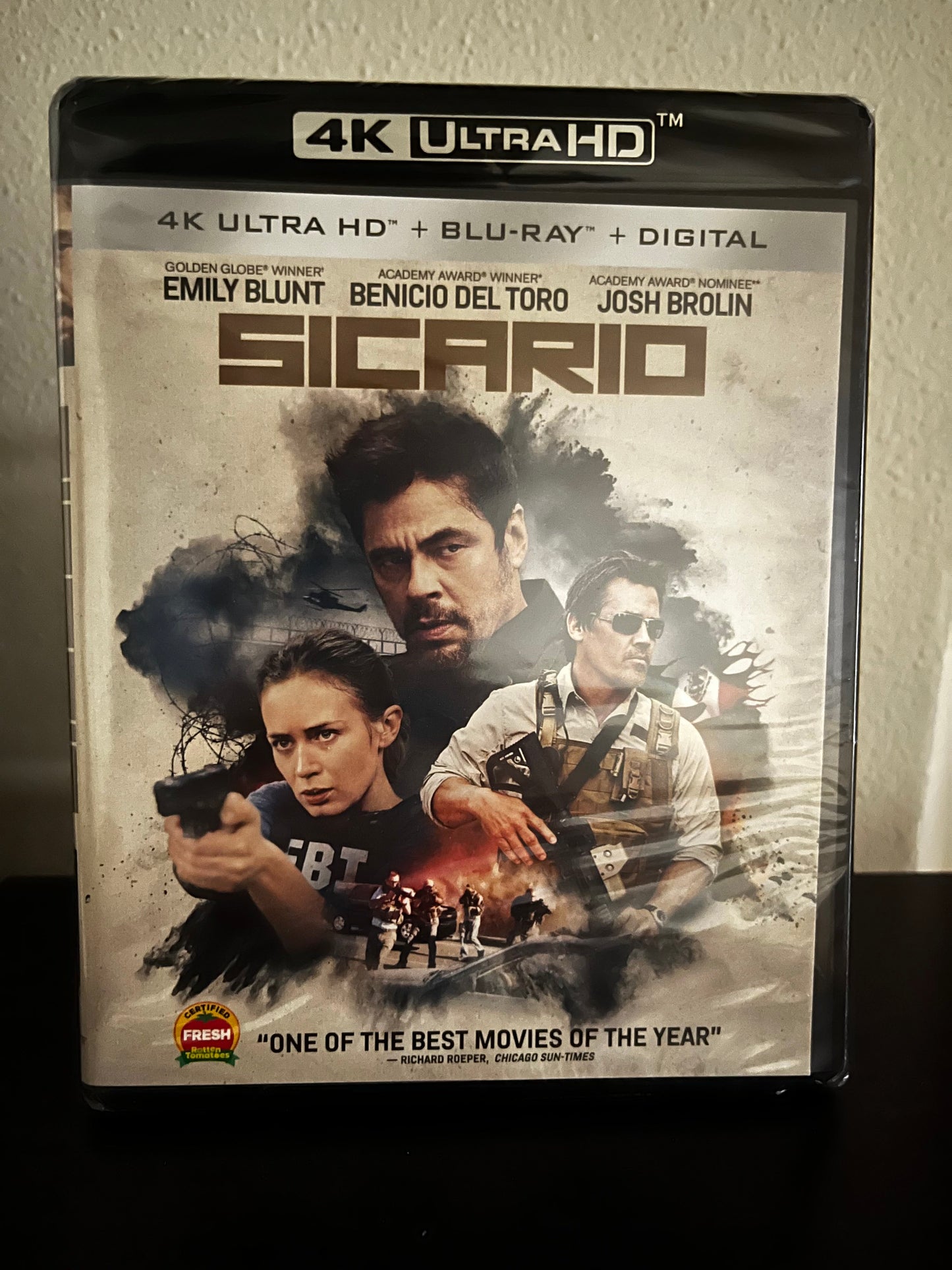[Nuevo]Sicario 4K + Bluray + Código Digital