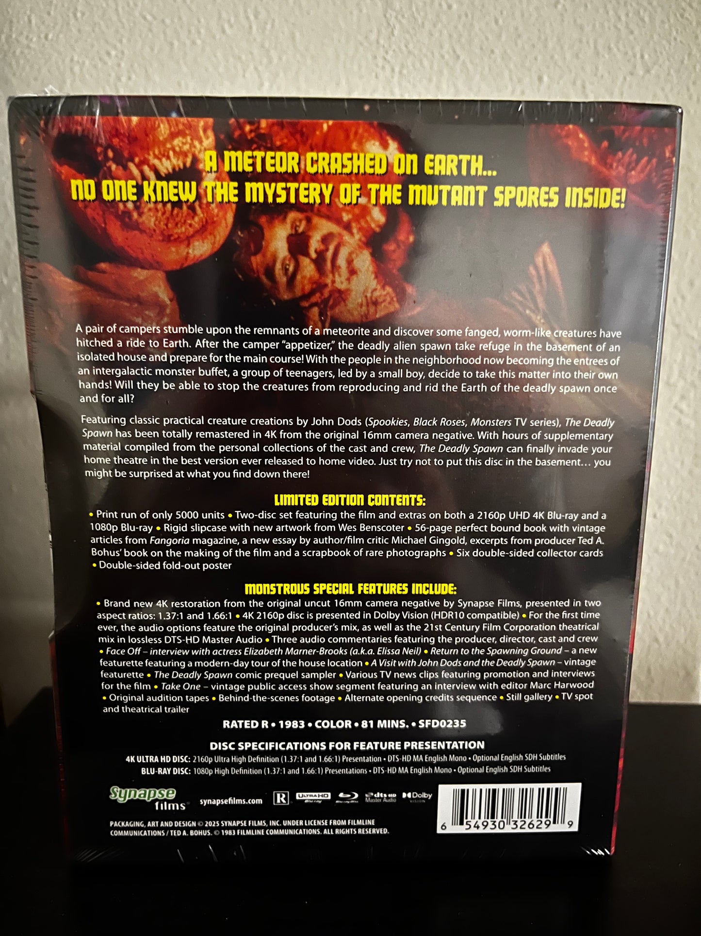 [Nuevo] Deadly Spawn 4K + Bluray Limited Edition