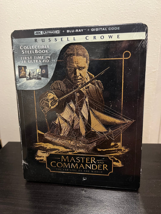 [Nuevo] Master And Commander Steelbook 4k + Bluray + Código Digital