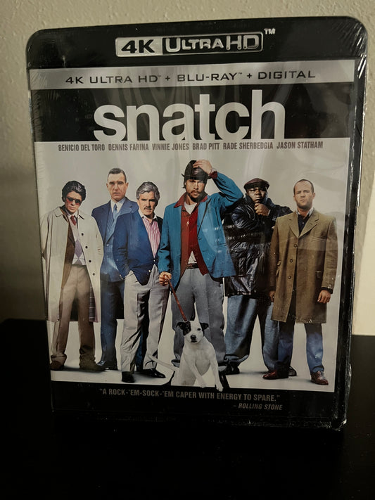[Nuevo] Snatch 4k - Bluray + Código Digital **Leer Nota**