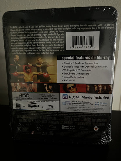 [Nuevo] Snatch 4k - Bluray + Código Digital **Leer Nota**