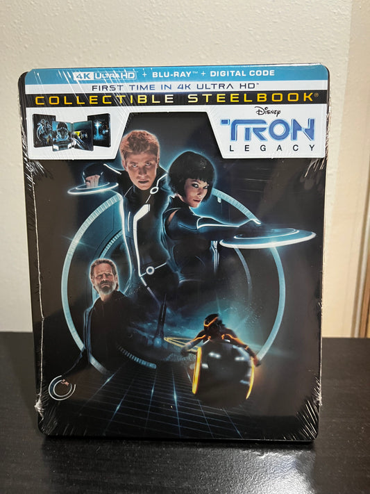 [Nuevo] Tron Legacy 4K Steelbook + Bluray + Código Digital