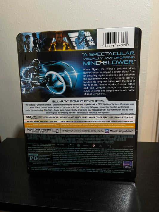 [Nuevo] Tron Legacy 4K Steelbook + Bluray + Código Digital