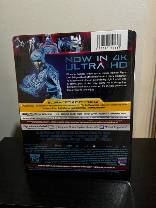 [Nuevo] Tron 4K Steelbook + Bluray + Código Digital