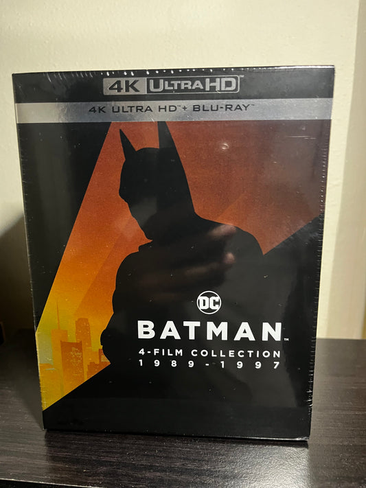 [Nuevo] Batman 4 Film Collection Películas 4K + Bluray