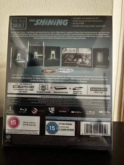 [Nuevo]The Shinning 4K Steelbook Film Vault Edition