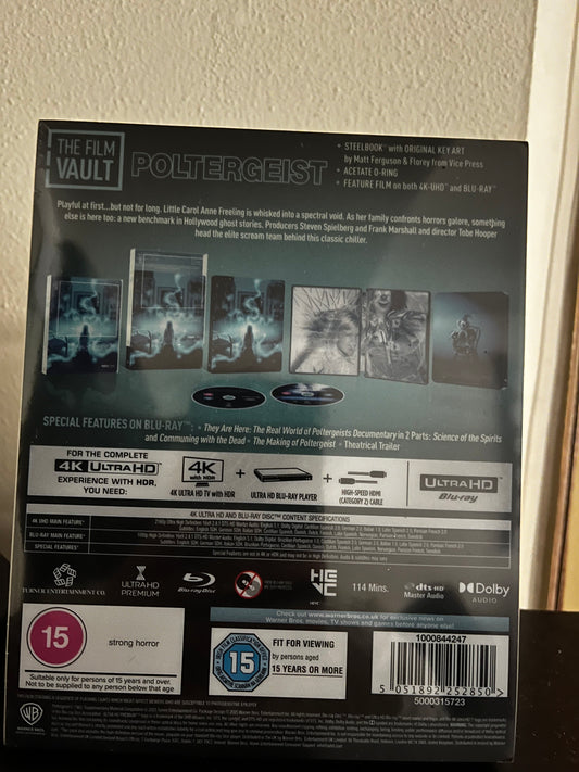 [Nuevo] Poltergeist 4K Steelbook Film Vault Edition